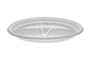 Flat plate, with two sections, diameter 205 mm, StirolPlast