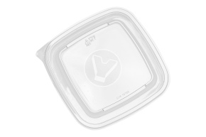 Крышка к контейнеру СпК-1616, прозрачная, СтиролПласт