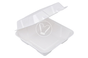 Container (lunch box) with lid 1185 ml, 208*203*50 mm, Verde Vita