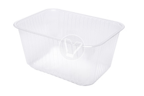 Контейнер прозрачный, 1500 мл, 179*132*98 мм, СтиролПласт