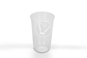 Plastic cup U-cup 500ml, transparent