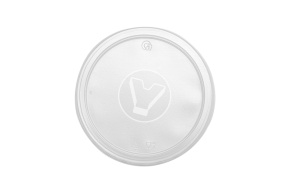 Крышка к контейнеру К115, прозрачная, d 100 мм