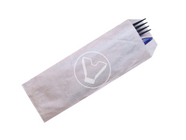 Bag for flat-bottom cutlery, 70*220 mm, kraft with adhesive tape