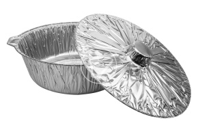 Форма алюминиевая "Кастрюля" с крышкой, 7100 мл, Lamina