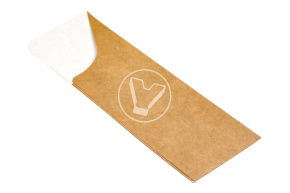 Конверт для приборов EcoPocket, 60*180 мм, крафт