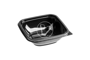 Контейнер С-12 для холодного, 250 мл, 12*12 см, черный