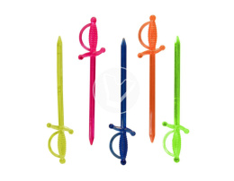 Plastic skewer "Sword", 500 pcs/pack, Verde Vita
