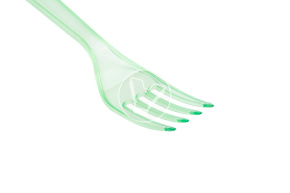 Table fork "Premium", green, length 180 mm
