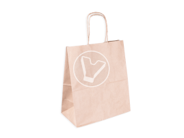 Пакет крафт с крученой ручкой, 320*200*370