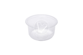 Контейнер суповой К115, 350 мл, прозрачный, СтиролПласт