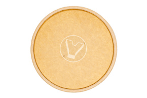 Kraft paper lid for paper soup bowl EcoSoup 760 ml, d 116 mm, Verde Vita