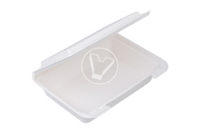 Container (lunch box) with lid 825 ml, 171*220*50 mm, Verde Vita