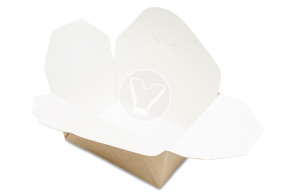 Контейнер универсальный для лапши и вторых блюд ECO FOLD BOX, 900 мл, 168*132*53 мм