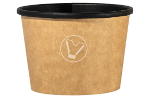 Супница OneBowl, 380 мл, черная, без крышки