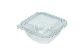 Container S-12 for cold, 375 ml, 12*12 cm, transparent