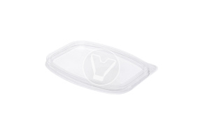 Крышка к контейнеру 139*102, прозрачная, СтиролПласт