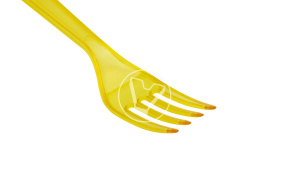 Table fork "Premium", yellow, length 180 mm