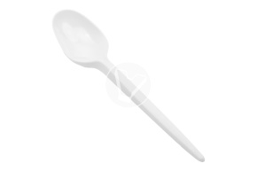Tea spoon "Premium", white, compact