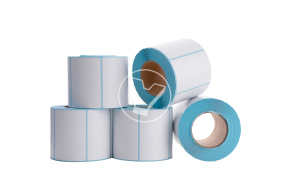 Thermal label for scales, sticker 58*30 mm, 500 pcs/roll, Verde Vita