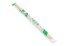 Chopsticks in individual packaging, length 230 mm, Verde Vita