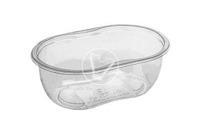 Container SpK-1409, 375 ml, transparent, StirolPlast