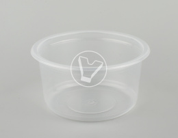 Контейнер суповой К115, 350 мл, прозрачный, СтиролПласт