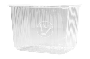 Container 2000 ml, 179*132*125 mm, transparent, Cyclyc