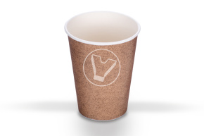 Стакан 250 мл, крафт, d 80 мм, Лига Пак