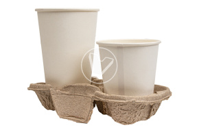 Holder stand for 2 cups