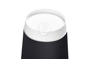 Стакан 350 мл, бумажный, для горячих напитков, черный, Verde Vita