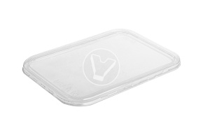 Крышка к контейнеру 186*132 мм, прозрачная