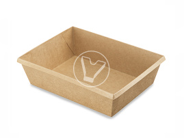 Salad bowl OneClick, 500 ml, craft