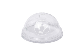 Dome-shaped lid, with hole, d-95 mm, PET (1102401, 1102601, 1102803, 1103001)