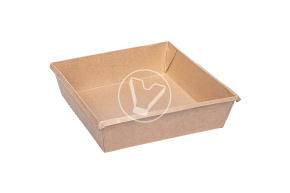 Salad bowl OneClick, 950 ml, craft