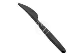 Table knife "Crystal", black, length 180 mm, length 180 mm
