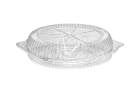 Packaging for pie with a low lid, T-200, IP 52, diameter 200 mm