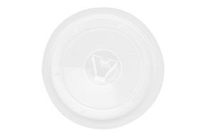 Пластиковая крышка для бумажных супниц EcoSoup 760 мл, прозрачная, d 116 мм, Verde Vita