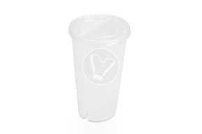 Стакан Bubble Cup двухсекционный 700 мл прозрачный (+крышки 1104503)