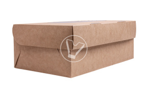 Packaging for muffins ECOMUF 6, 6 compartments, 250*170*100 mm