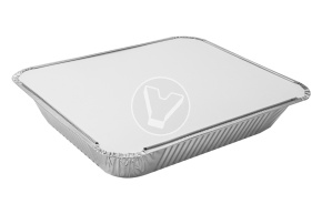 Aluminum container C320-M2, 3500 ml, 320*268*63 mm, Lamina