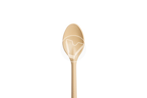 Tea spoon "Biopolymer", craft, length 125 mm
