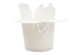 Paper container for noodles "China Box", white, 700 ml