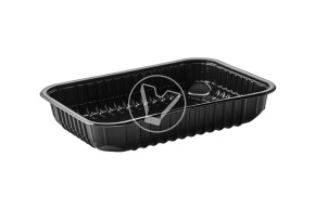 Контейнер 500 мл, 186*132 мм, черный