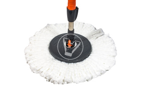 Mop with bucket and wringer LV-A04, 2 attachments included