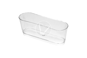 Dessert container "Limoncello", 50799P, oval, 100 ml, transparent