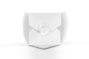 Контейнер для лапши China Box, белый, 750 мл