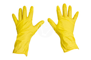 Rubber gloves, size L, Verde Vita