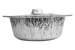 Форма алюминиевая "Кастрюля" с крышкой Y338, 4800 мл, 328*115 мм, Lamina