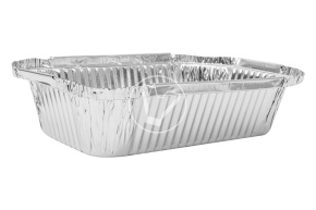 Aluminum container C185, 700 ml, 184*134*52 mm, Lamina