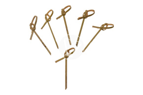 Шпажка бамбуковая "Кольцо", 60 мм, 100 уп/кор, Verde Vita